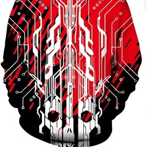 Asylvain Unisex Graphic Hoodies 3D Cool Design Pri